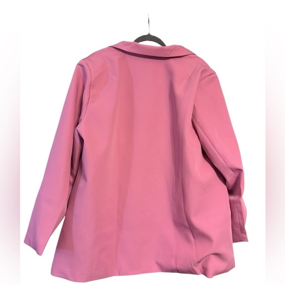 Violet Pink Blazer Jacket Size XXL - Picture 2 of 3